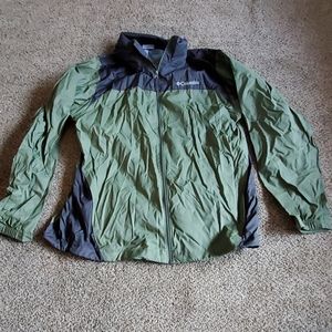 Men's Columbia packable rain coat